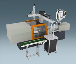 Top Entry In Mold Labeling Robots System SIT