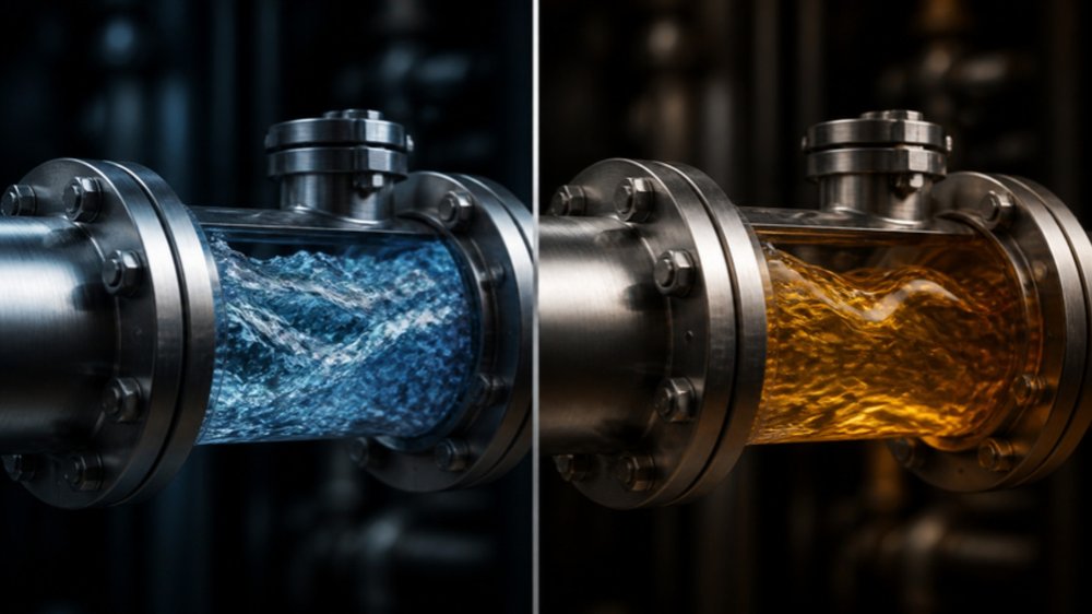 Water versus thermal oil as heat-transfer media in a mold temperature controller