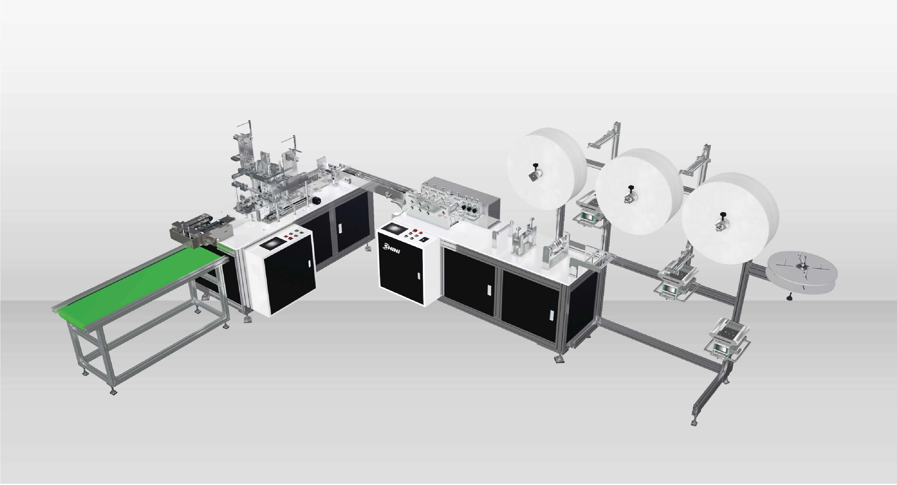Machine automatique de masque facial à une ligne